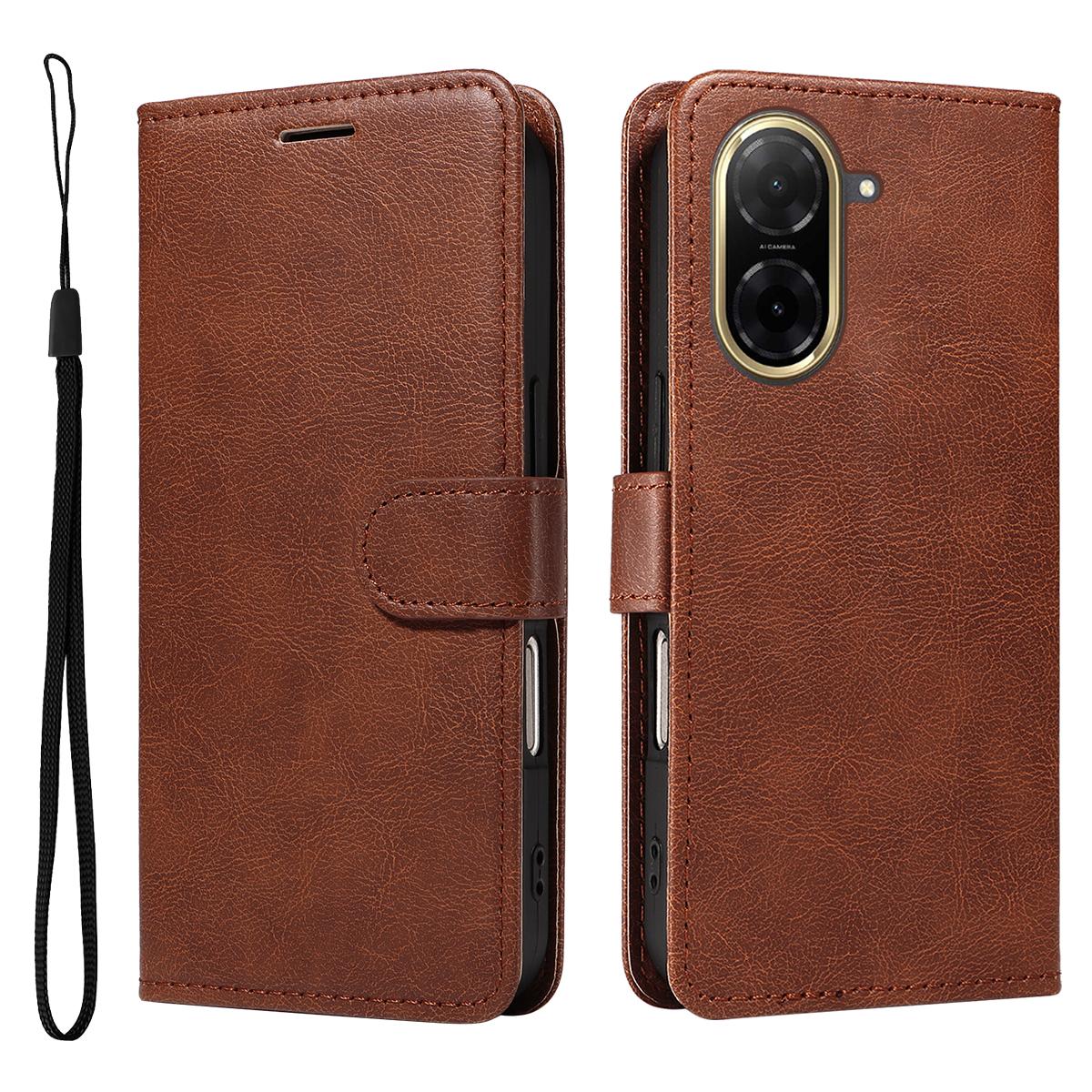 SKALO Xiaomi Redmi A5 4G PU Leather Wallet Case - More Colors_MGF Brown