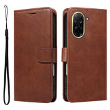 SKALO Xiaomi Redmi A5 4G PU Leather Wallet Case - More Colors_MGF Brown