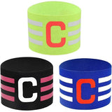 pcs Football Captain's Armband, Adjustable Football Band Football Captain's Armband for Adults and Youth, Captain's Armband for Football, Hockey, Rugby