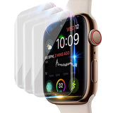 3-pack Screen Protector for Apple Watch 1/2/3 42mm - Full Coverage Transparent