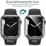 3-pack Screen Protector for Apple Watch 1/2/3 42mm - Full Coverage Transparent