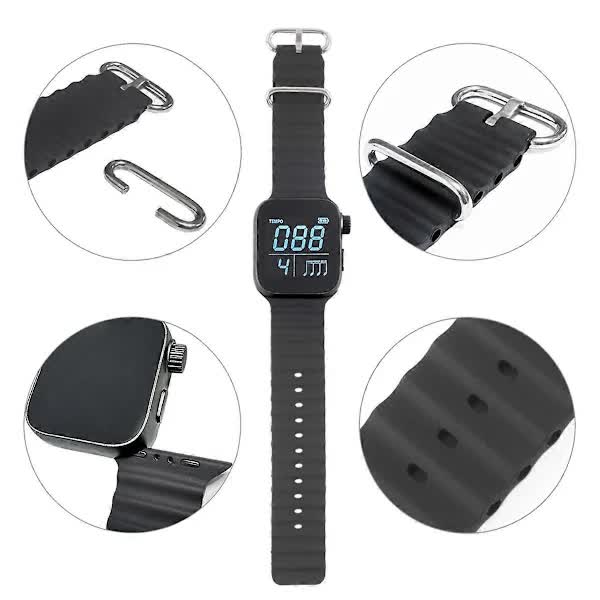 Portable Metronome Smart Metronome Adjustable Bracelet Vibrating Metronome Musical Instrument Metronome
