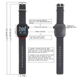 Portable Metronome Smart Metronome Adjustable Bracelet Vibrating Metronome Musical Instrument Metronome - 45-Degree Angle