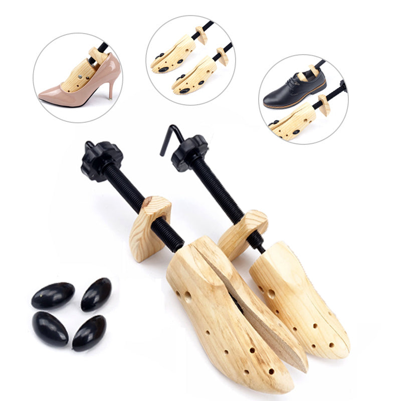 2-way wooden shoe stretcher, 2-pack_yux 39-41