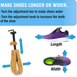 2-way wooden shoe stretcher, 2-pack_yux 39-41 - Side View