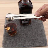 12-pack mini tongs Sugar tongs Ice tongs Small stainless steel serving tongs_qcx - 45-Degree Angle