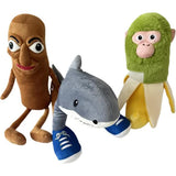 Brainrot Italian Plush Toy 37cm, Soft Meme Decor & Collectible - Side View