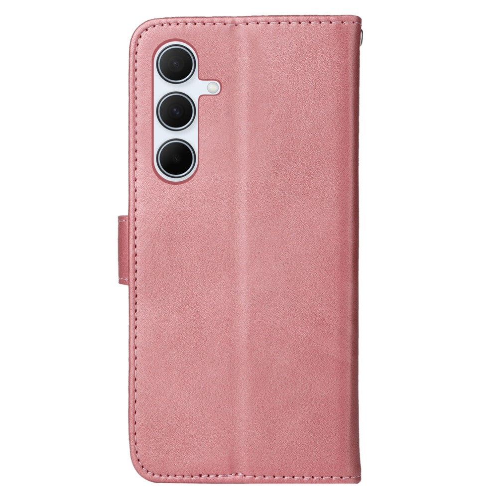 Compatible with Samsung A56 5G Compatible PU Leather Wallet Case - More Colors Pink
