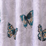 NEW Shower Curtain 220X200cm, Bathroom Curtains With Hooks Mildew Resistant