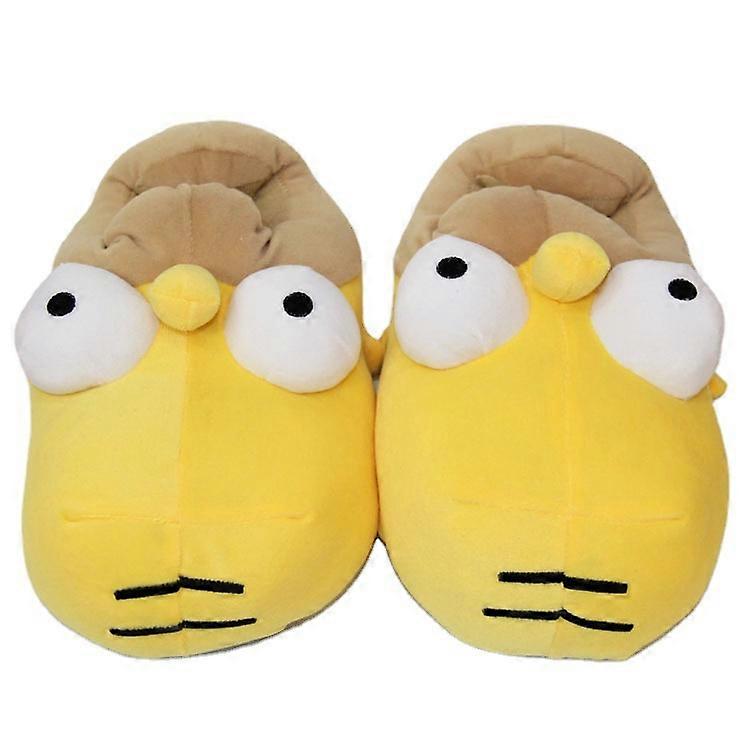 Simpson Slippers Funny Plush Slippers Warm Winter Indoors_max
