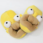 Simpson Slippers Funny Plush Slippers Warm Winter Indoors_max