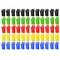 60 sock clips for washing machine and dryer, laundry clips with hooks, sock set