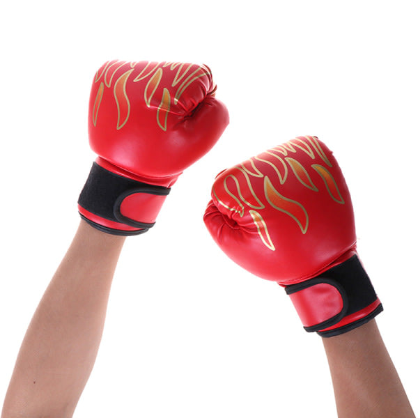 Boxing Gloves Children Junior Youth Sparring Training Kickboxing Red One Size Blue