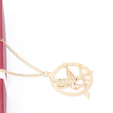 Hunger Games Mockingjay Necklace 3pcs - Top-Down View