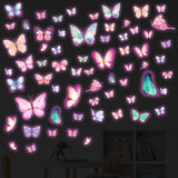 Luminous Butterfly Wall Decoration – DIY Wall Decor for Kids Room, Princess Room, Nursery - Side View