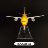 1:400 Scale Metal Airplane Replica DHL Boeing 757 Airplane Diecast Model Airplane Home Office Miniature Toys for Children 97.KLM B747 - Side View