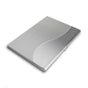 Slim Stainless Steel Card Case \"Wave\" - Silver Silver Silver