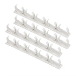 4-pack spice rack for 20 spices White white