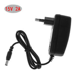 Multifunctional AC DC 15V 2A Power Adapter for Speakers European Regulations - Top-Down View
