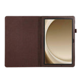 Case for Samsung Galaxy Tab A9+ Scratch Resistant Leather Tablet Protective Case Multicolor Style A - Side View