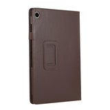 Case for Samsung Galaxy Tab A9+ Scratch Resistant Leather Tablet Protective Case Multicolor Style A - Top-Down View