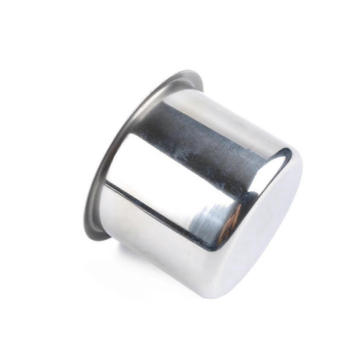 4pcs Universal Marine Boat Cup Holder 68X55mm Stainless Steel Drop-in Drink Holder for Poker Table Sofa_yux