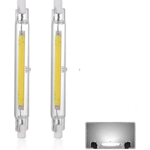 [CA] R7s 118mm 20w LED Bulb Cool White 6000k, 3000lm, J118 400w Halogen Bulb Equivalent, Dimmable, 360 Degree Linear 20w R7s Tw