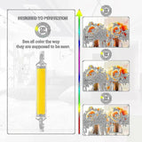 [CA] R7s 118mm 20w LED Bulb Cool White 6000k, 3000lm, J118 400w Halogen Bulb Equivalent, Dimmable, 360 Degree Linear 20w R7s Tw - Side View