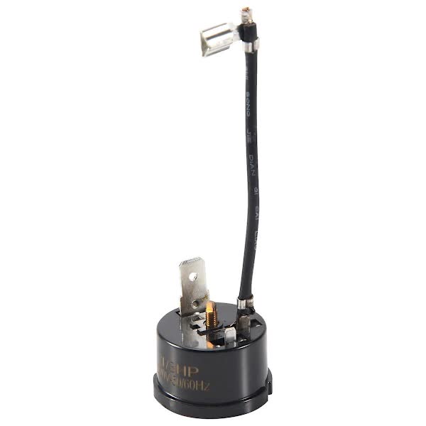 [CA] Compressor Thermal Overload Protector for Hx1/3HP Refrigerator Black