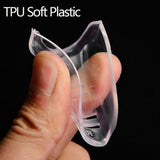 Side Protection for Glasses, Non-Slip Safety Glasses, Universal Side Protection, 4 Pairs_qcx - Top-Down View