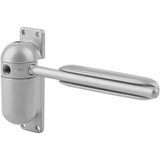 Adjustable Durable Door Closer Surface Mounted Automatic Door Spring for Self-Closing (Gray)