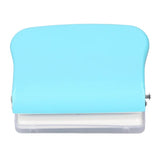 Paper Binding Machine Handheld Portable Spiral Binder A4 A5 A6 A7 Spiral Book Round Hole Punch School Home Light Blue