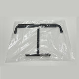 Garage Ceiling Storage Hook Steel, Heavy Duty Storage Rack for Hanging Wood, Bikes, Tools, Timber, Snowboard, Fishing Rods, Sturdy Storage System White - 45-Degree Angle