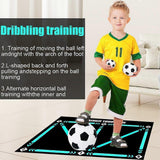 Football Step Training Mat, 60 x 90 cm Football Mat, Football Training Mat, Silent Football Mat