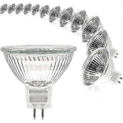 MR16 spotlight bulb 12V 20W GU5.3 dimmable 2-pin halogen bulb warm white light 2700K 12-pack