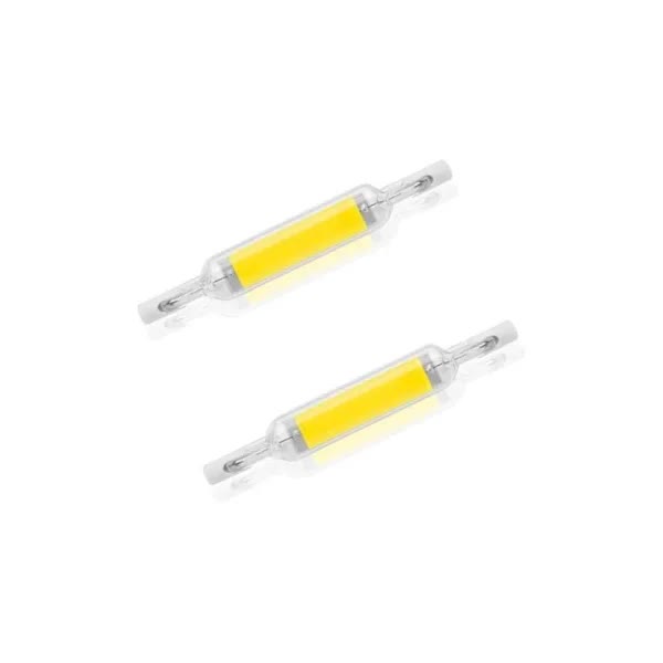 R7S 10W 78mm Dimmable LED Bulb Cool White 6000K 100W Halogen J78 Replacement Double Ended R7S Socket 360 Degree Beam Angle