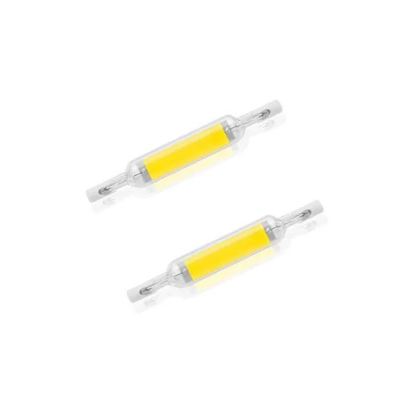 R7S 10W 78mm Dimmable LED Bulb Cool White 6000K 100W Halogen J78 Replacement Double Ended R7S Socket 360 Degree Beam Angle