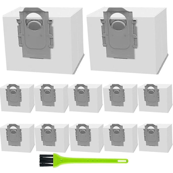 12-pack vacuum cleaner bags for Roborock Q7 Max /q7 Max+ / Q7 Max Plus