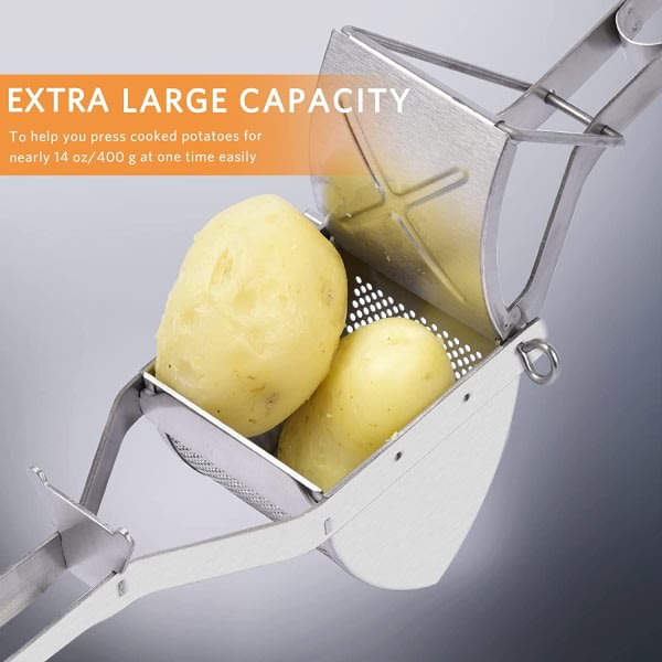 High Quality New Stainless Steel Potato Press