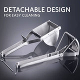 High Quality New Stainless Steel Potato Press - Top-Down View
