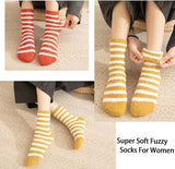 Pairs Warm Soft Socks Women, Sleep Socks for Women, Soft Microfiber Thick Soft Socks Women Size 36-40 for Winter_jarx - Side View