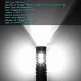 2x H1 LED Headlight Bulbs Conversion Kit High Beam Low Beam Fog Light 100W 6000K - 45-Degree Angle