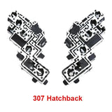Circuit board for left tail light for Peugeot 307 Hatchback 2008-2014