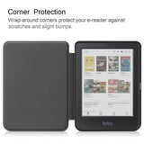 Caster Leather Case for KOBO Clara Colour / BW LGL Black - Top-Down View
