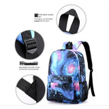 Cristiano Ronaldo Backpack for Youth, School Backpack, 3-Piece Set, Black -