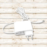 Power Adapter for Dreame T20 Handheld Cordless Vacuum Cleaner Black EU Plug - Front View