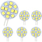 G4 LED bulb cool white 6000k non-dimmable 6-pack