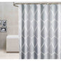 Shower Curtain 120x180 cm, Waterproof Washable Mildew Proof Polyester Shower Curtain, Grey_TF