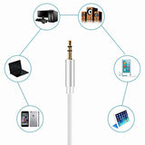 For iPhone Aux Cable Car Aux Cable Apple to 3.5mm Aux Cable - 1m Pink 1m - Side View