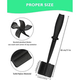 Meat Divider, Minced Beef Chopper, Heat Resistant Meat Divider for Hamburger Mincer, Nylon Chopper for Hamburgers - Side View